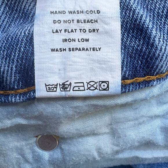 Superdown Jeans Sz 27 Slim Mom Jean Medium Wash High Rise Normcore Casual - Picture 4 of 7